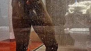 Shower Session In Budapest Part 1