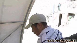 model police girl slim teen deepthroats hard in uniform