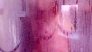 naked cleaner does her job around the house