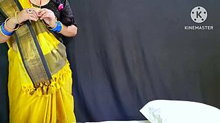 Teenage boy and housewife make romantic sex