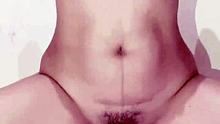 Asian teen masturbates with dildo to three strong orgasms