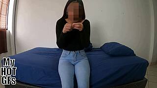 Beautiful Latina Teen In Casting Interview