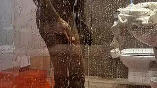 Shower Session In Budapest Part 1