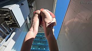 Spy public upskirt milf with no panties