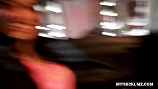 showing amazing ass in the desert then picking up lucky dude