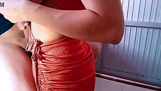 hot roomate really know how to suck that dick until cum in her mouth after school class