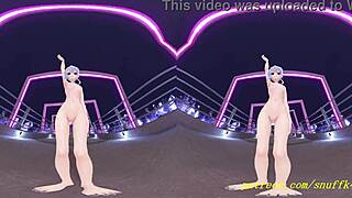 vr180 mmd suisei nude dance 3d hololive hentai