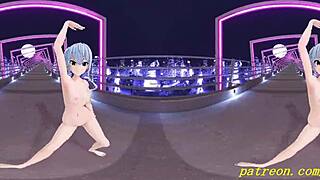 vr180 mmd suisei nude dance 3d hololive hentai