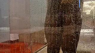 Shower Session In Budapest Part 1