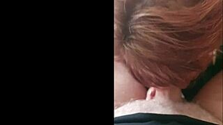 How does master train his bitch with deep throat?