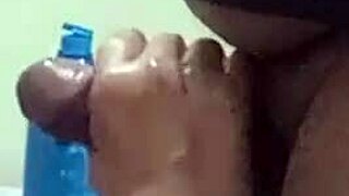 i needed semen test so we helped the patient with handjob