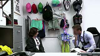 caught shoplifter trades oral and missionary to skip booking