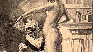 Vintage erotic art looks so timeless