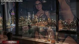 tianna the ai generated boss bitch with a huge bubblebutt makes the deal of her life