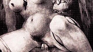 vintage erotic art shows classic beauty