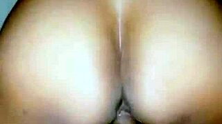 ibu tiri squirts hard while cheating with me
