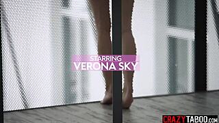 naughty milf footjob before pussy fucking and giving a blowjob to friend