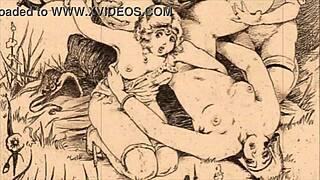 vintage erotic art shows classic beauty
