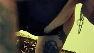 Guy enjoys solo panty sniffing session